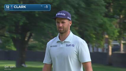 Wyndham Clark | Round 1 | 12th hole | Shot 4 | 2025 Rocket Classic