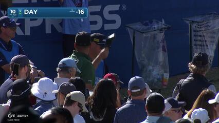 Jason Day | Round 3 | 10th hole | Shot 1 | 2025 The American Express