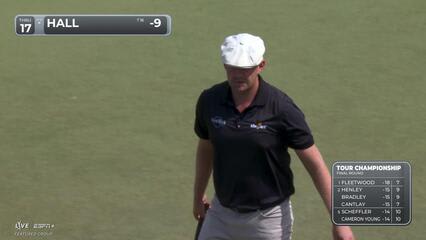 Harry Hall | Round 4 | 17th hole | Shot 3 | 2025 TOUR Championship