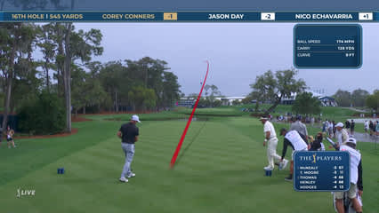 Corey Conners | Round 1 | 16th hole | Shot 1 | 2026 THE PLAYERS