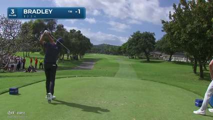 Keegan Bradley | Round 1 | 3rd hole | Shot 1 | 2026 Sony Open