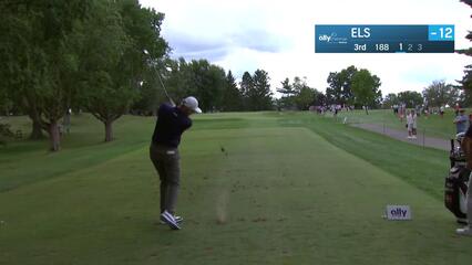 Ernie Els | Round 3 | 3rd hole | Shot 1 | 2025 Ally Challenge