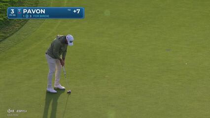 Matthieu Pavon | Round 4 | 3rd hole | Shot 3 | 2025 Genesis