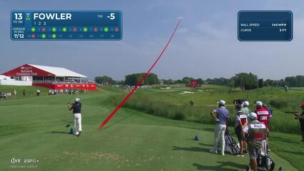 Rickie Fowler | Round 2 | 13th hole | Shot 1 | 2025 3M Open
