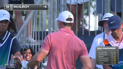 Rory McIlroy | Round 2 | 18th hole | Shot 1 | 2025 BMW Championship