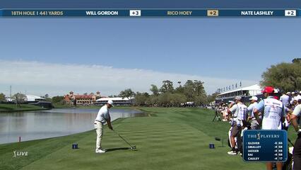 Rico Hoey | Round 1 | 18th hole | Shot 1 | 2025 THE PLAYERS