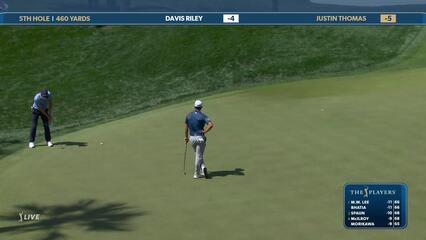 Justin Thomas | Round 3 | 5th hole | Shot 4 | 2025 THE PLAYERS