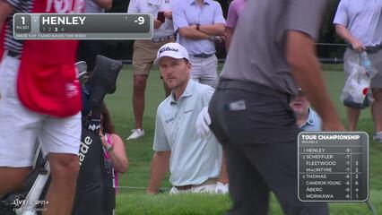 Russell Henley | Round 2 | 1st hole | Shot 3 | 2025 TOUR Championship