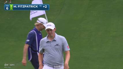 Matt Fitzpatrick | Round 3 | 6th hole | Shot 3 | 2026 Truist Championship