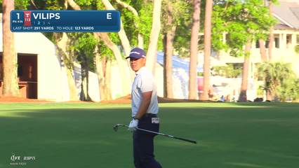 Karl Vilips | Round 1 | 1st hole | Shot 2 | 2026 RBC Heritage