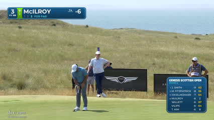 Rory McIlroy | Round 2 | 3rd hole | Shot 3 | 2026 Genesis Scottish Open