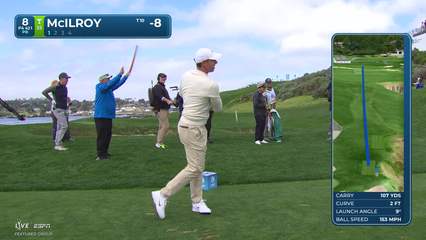 Rory McIlroy | Round 2 | 8th hole | Shot 1 | 2026 AT&T Pebble Beach