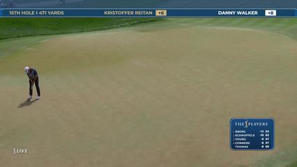 Kristoffer Reitan | Round 3 | 15th hole | Shot 4 | 2026 THE PLAYERS