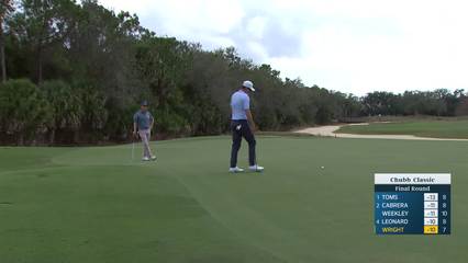 Michael Wright | Round 3 | 8th hole | Shot 4 | 2026 Chubb Classic