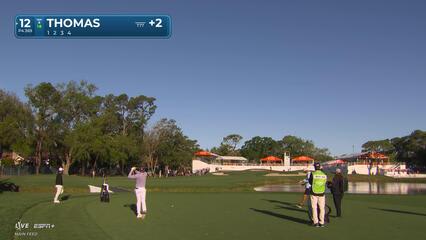 Justin Thomas | Round 2 | 12th hole | Shot 2 | 2025 Valspar