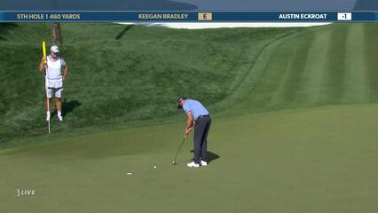 Keegan Bradley | Round 3 | 5th hole | Shot 4 | 2025 THE PLAYERS