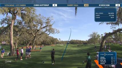 Harry Hall | Round 2 | 12th hole | Shot 1 | 2025 THE PLAYERS