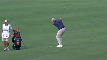 Harry Hall | Round 2 | 16th hole | Shot 2 | 2025 The Sentry