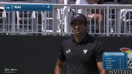 Aaron Rai | Round 3 | 14th hole | Shot 3 | 2025 Arnold Palmer Invitational