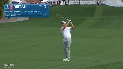 Kristoffer Reitan | Round 4 | 1st hole | Shot 2 | 2026 Cognizant Classic