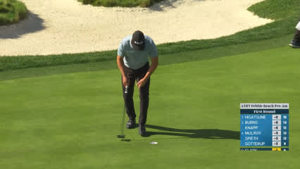 Wyndham Clark | Round 1 | 10th hole | Shot 4 | 2026 AT&T Pebble Beach