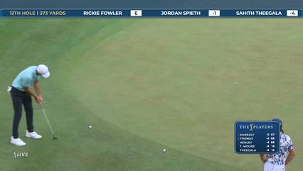 Jordan Spieth | Round 1 | 12th hole | Shot 4 | 2026 THE PLAYERS