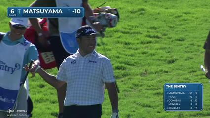 Hideki Matsuyama | Round 2 | 6th hole | Shot 2 | 2025 The Sentry