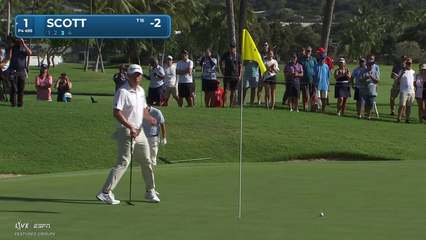 Adam Scott | Round 1 | 1st hole | Shot 3 | 2026 Sony Open