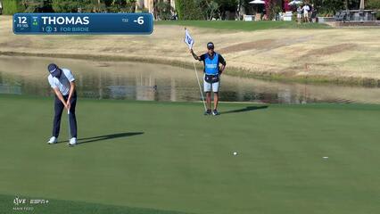 Justin Thomas | Round 2 | 12th hole | Shot 3 | 2025 The American Express