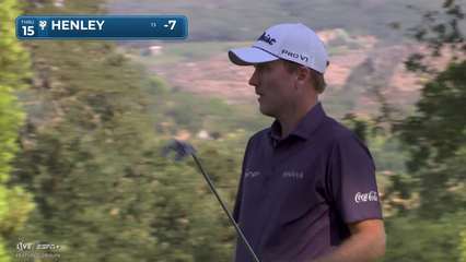 Russell Henley | Round 1 | 15th hole | Shot 4 | 2025 Procore