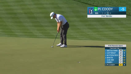 Pierceson Coody | Round 2 | 9th hole | Shot 3 | 2026 WM Phoenix Open