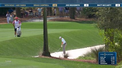 Brian Campbell | Round 2 | 10th hole | Shot 3 | 2025 THE PLAYERS