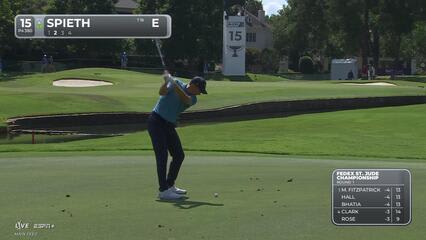 Jordan Spieth | Round 1 | 15th hole | Shot 2 | 2025 FedEx St. Jude