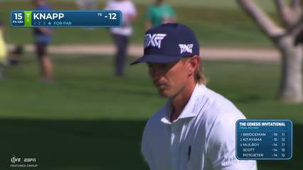 Jake Knapp | Round 4 | 15th hole | Shot 4 | 2026 The Genesis