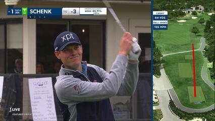 Adam Schenk | 2024 AT&T Pebble Beach | Round 3 | 1st hole | Shot 1