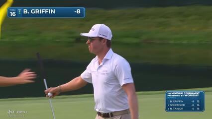 Ben Griffin | Round 3 | 16th hole | Shot 3 | 2025 the Memorial