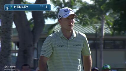 Russell Henley | Round 1 | 9th hole | Shot 4 | 2025 Sony Open