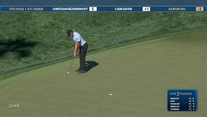 Aaron Rai | Round 1 | 5th hole | Shot 5 | 2025 THE PLAYERS