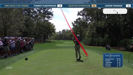 Scottie Scheffler | Round 2 | 2nd hole | Shot 1 | 2026 THE PLAYERS