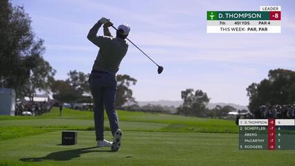 Davis Thompson | Round 3 | 7th hole | Shot 1 | 2025 Genesis