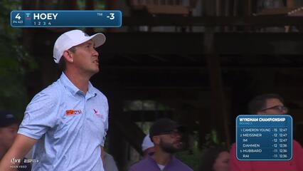 Rico Hoey | Round 3 | 4th hole | Shot 3 | 2025 Wyndham