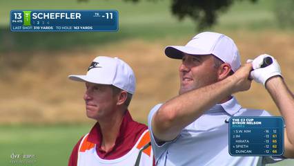 Scottie Scheffler | Round 2 | 13th hole | Shot 2 | 2026 THE CJ CUP