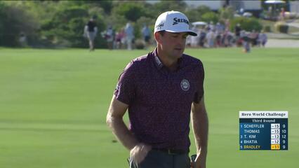 Keegan Bradley | Round 3 | 10th hole | Shot 3 | 2024 Hero World Challenge