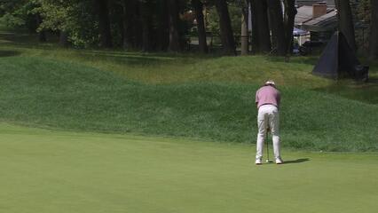 Tommy Fleetwood | Round 3 | 3rd hole | Shot 3 | 2025 Travelers