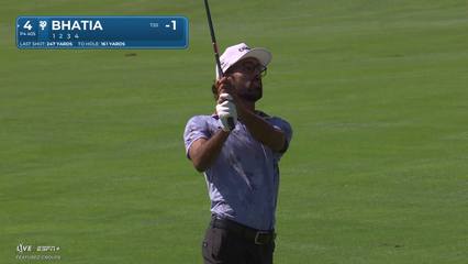 Akshay Bhatia | Round 1 | 4th hole | Shot 2 | 2025 Procore