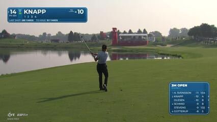 Jake Knapp | Round 2 | 14th hole | Shot 2 | 2025 3M Open