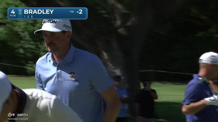 Keegan Bradley | Round 2 | 4th hole | Shot 1 | 2025 Sony Open