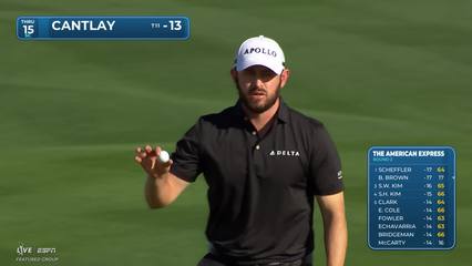 Patrick Cantlay | Round 2 | 15th hole | Shot 3 | 2026 The American Express