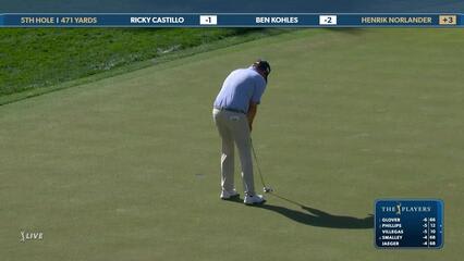 Henrik Norlander | Round 1 | 5th hole | Shot 3 | 2025 THE PLAYERS