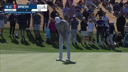 Jordan Spieth | 2023 WM Phoenix Open | Round 1 | 6th hole | Shot 4
